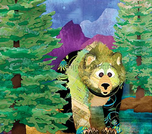 Atlas Wallcoverings The Great Zoo 2 1662 | Bestellen bij https://www.kleurmijninterieur.nl/