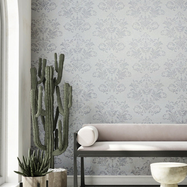 Behang met grote klassieke ornamenten | kleurmijninterieur