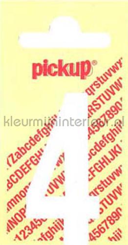Pick-up Rechte Letters en Cijfers 4-wit | Bestellen bij https://www.kleurmijninterieur.nl/