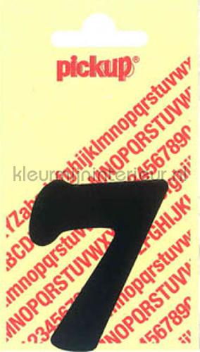 Pick-up Sierlijke Letters en Cijfers 7-zwart | Bestellen bij https://www.kleurmijninterieur.nl/