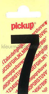 Pick-up Rechte Letters en Cijfers 7-zwart | Bestellen bij https://www.kleurmijninterieur.nl/