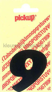 Pick-up Sierlijke Letters en Cijfers 9-zwart | Bestellen bij https://www.kleurmijninterieur.nl/