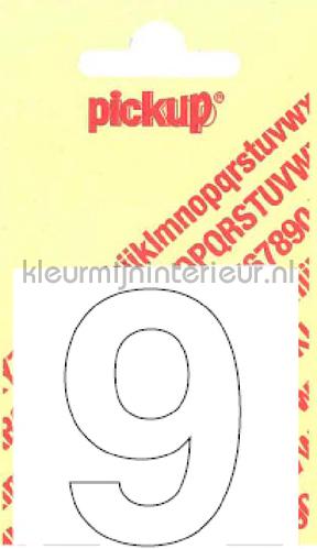 Pick-up Basic Letters en Cijfers 9-wit | Bestellen bij https://www.kleurmijninterieur.nl/