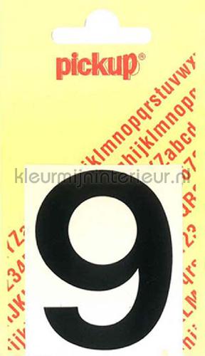 Pick-up Basic Letters en Cijfers 9-zwart | Bestellen bij https://www.kleurmijninterieur.nl/