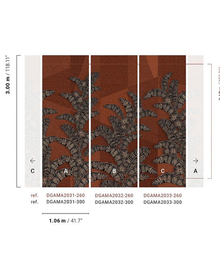 DGAMA2032-300 Masureel Amani Yucatan Persian Paneel B