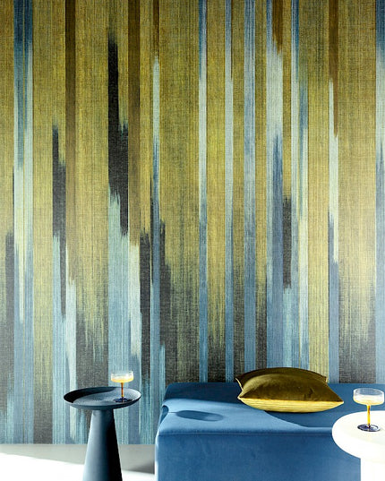 blauw en zwart