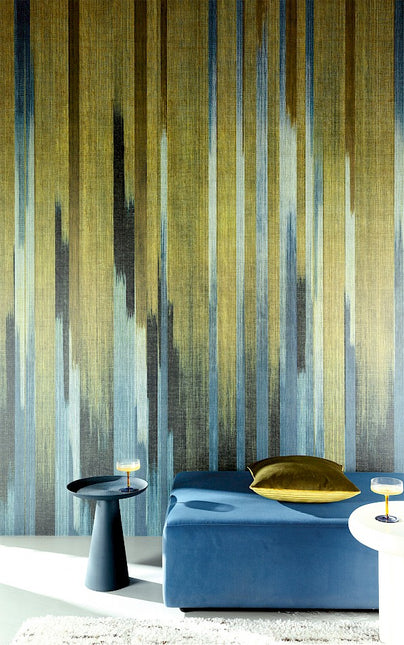 blauw en zwart