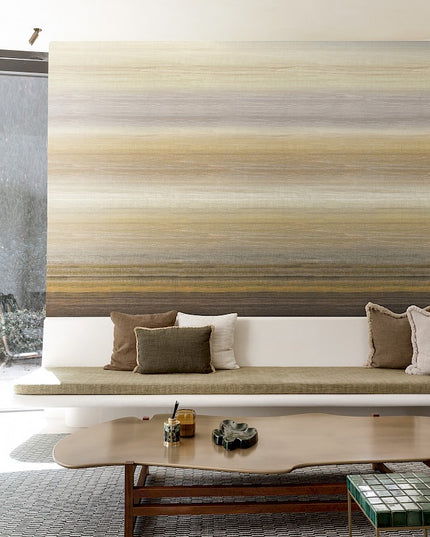 beige en lichte goudkleurige accenten die een rustige