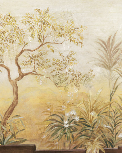 DGTES1011-1014 Masureel Tessura Palmira Gold - Gold | kleurmijninterieur