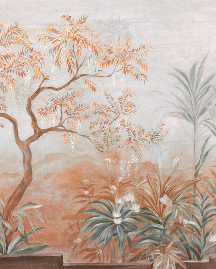 DGTES1011-1014 Masureel Tessura Palmira Gold - Almond | kleurmijninterieur