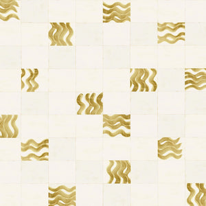 DGTRA6023-300 Masureel Traces Yugen Paneel C - Dit behang is een zachte combinatie van beige
