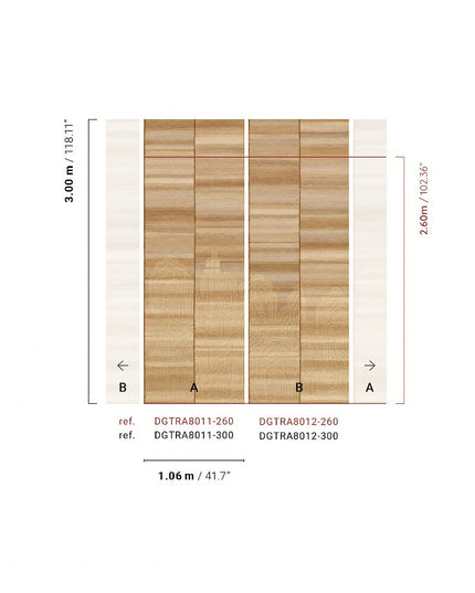 DGTRA8012-260 Masureel Traces Iwa Paneel B