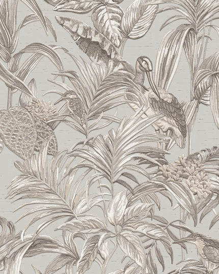 DE120011 Dutch Wallcoverings Bird of Paradise