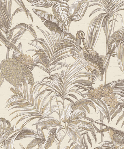 DE120012 Dutch Wallcoverings Bird of Paradise