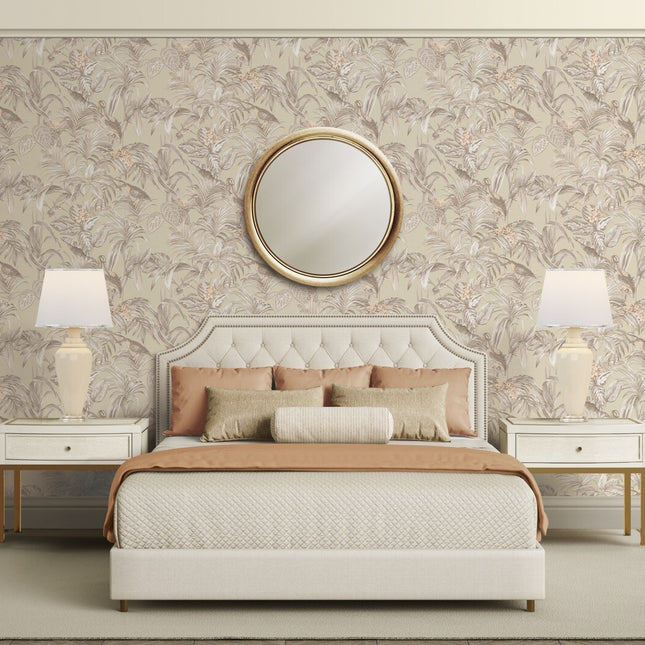 DE120012 Dutch Wallcoverings Bird of Paradise