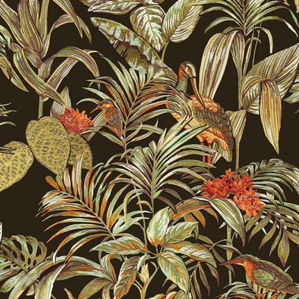 DE120015 Dutch Wallcoverings Bird of Paradise