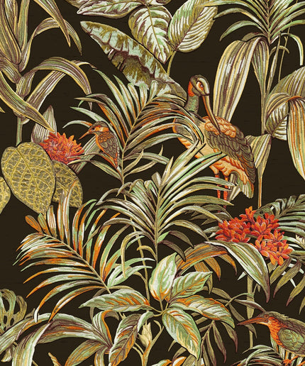 DE120015 Dutch Wallcoverings Bird of Paradise