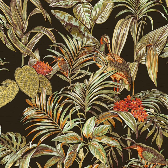 DE120015 Dutch Wallcoverings Bird of Paradise