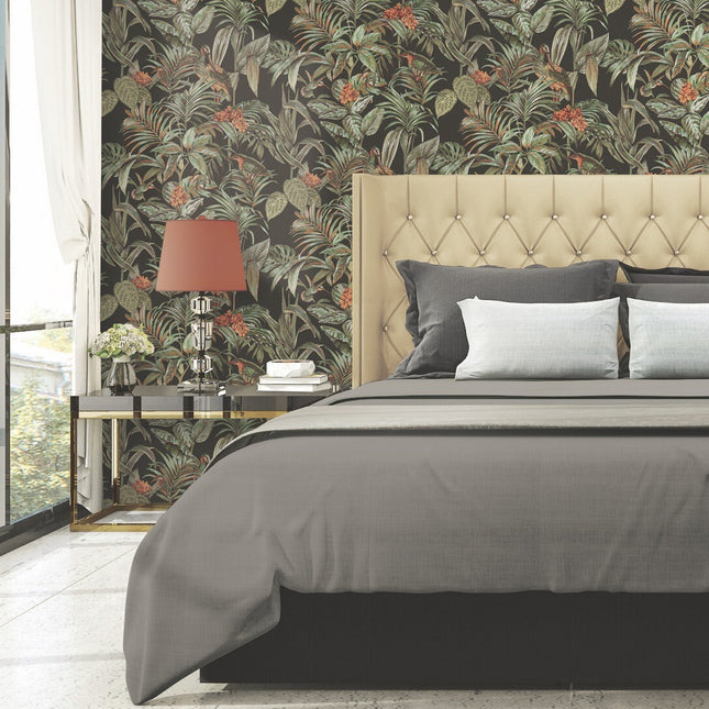 DE120015 Dutch Wallcoverings Bird of Paradise
