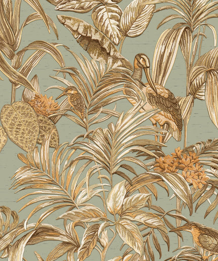 DE120017 Dutch Wallcoverings Bird of Paradise