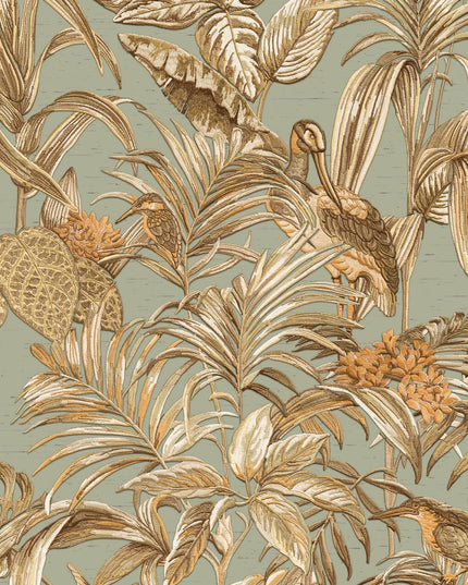 DE120017 Dutch Wallcoverings Bird of Paradise