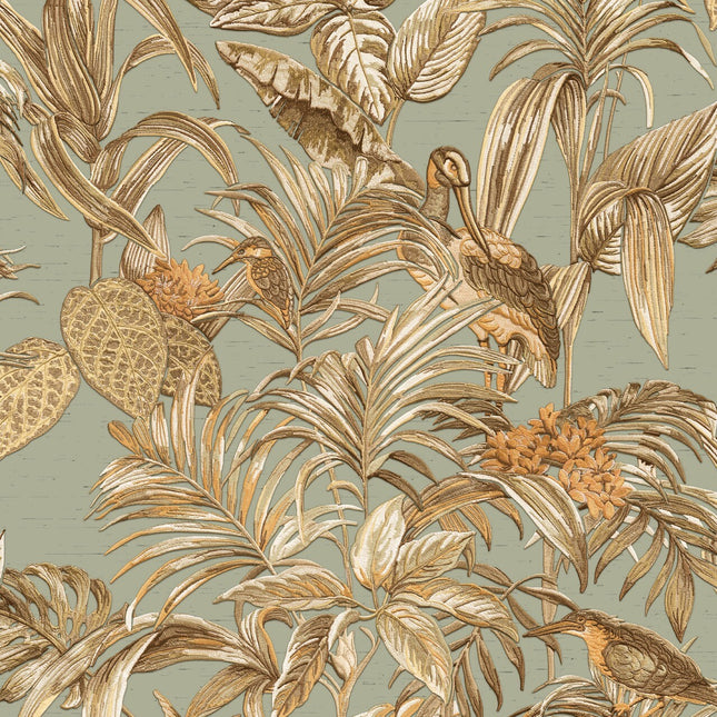 DE120017 Dutch Wallcoverings Bird of Paradise