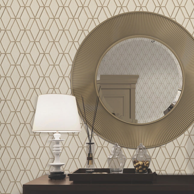 DE120063 Dutch Wallcoverings Hexagonal