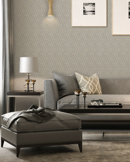 DE120064 Dutch Wallcoverings Hexagonal