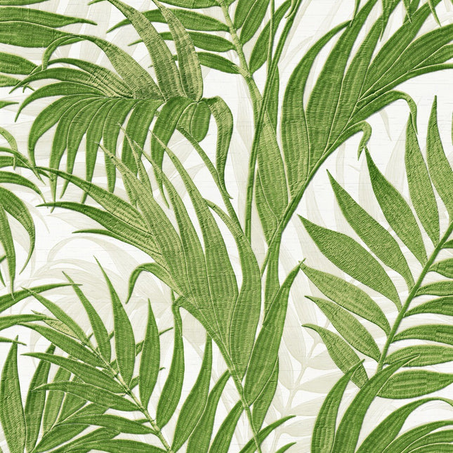 GR322110 Dutch Wallcoverings Tropical Palm Leaf
