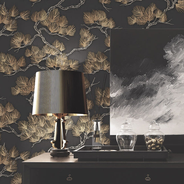 WF121015 Dutch Wallcoverings Pine Tree