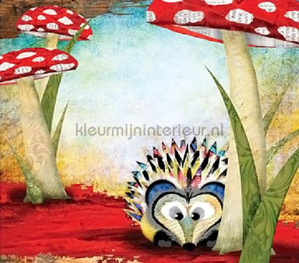Atlas Wallcoverings The Great Zoo 2 1663 | Bestellen bij https://www.kleurmijninterieur.nl/