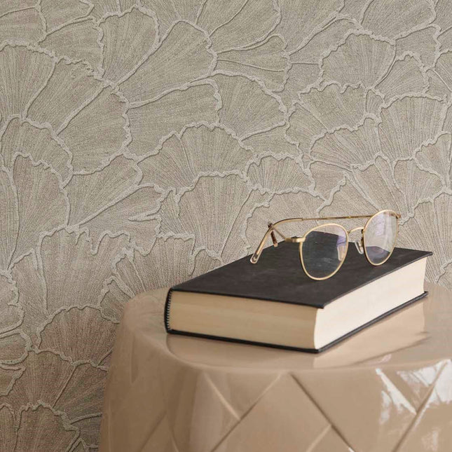 taupe en lichtbruin die samen een natuurlijke en rustige uitstraling creëren.