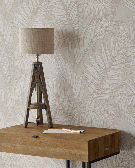 gecombineerd met witte en beige accenten.