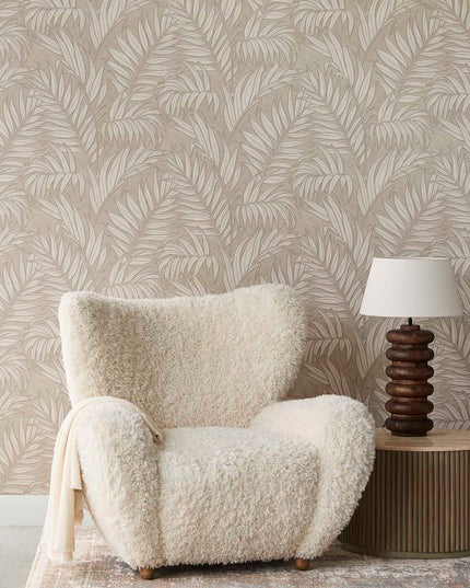 350554 Eijffinger Riviera Maison Stringed Leaves