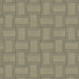 350564 Eijffinger Riviera Maison Squares - Dit behang is een harmonieus samenspel van zachte groentinten