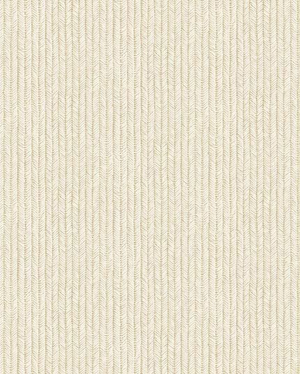 350571 Eijffinger Riviera Maison Corduroy Rib - Dit behang is subtiel van kleur met zachte beige en crèmekleurige tinten die een rustige en natuurlijke sfeer creëren.