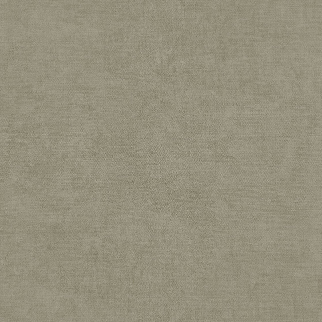 350583 Eijffinger Riviera Maison Belgian Linen - Dit behang is een subtiele mix van olijfgroen en beige met een zachte textuur die een natuurlijke en rustige sfeer creëert.