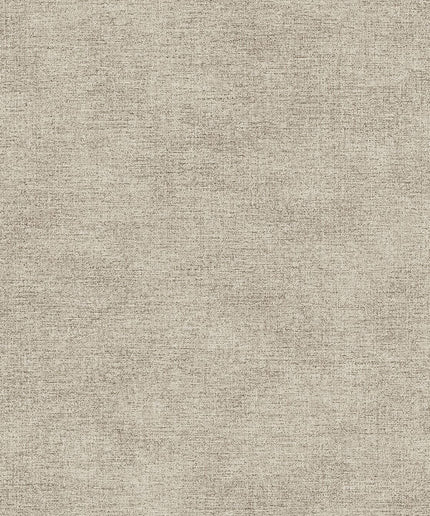 350591 Eijffinger Riviera Maison Belgian Linen - Dit behang is een subtiele mix van lichtgrijs en beige tinten die samen een zachte