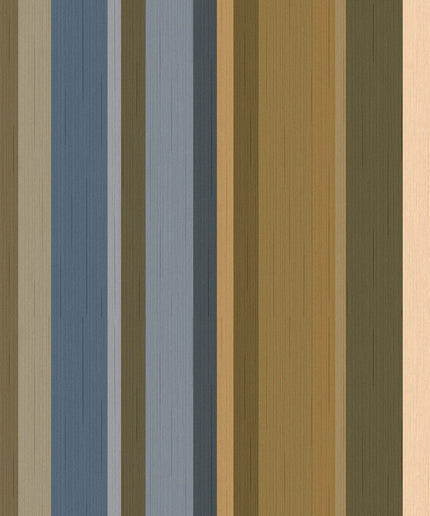 351260 Eijffinger Magnifique Painterly - Dit behang is een harmonieuze combinatie van blauw-
