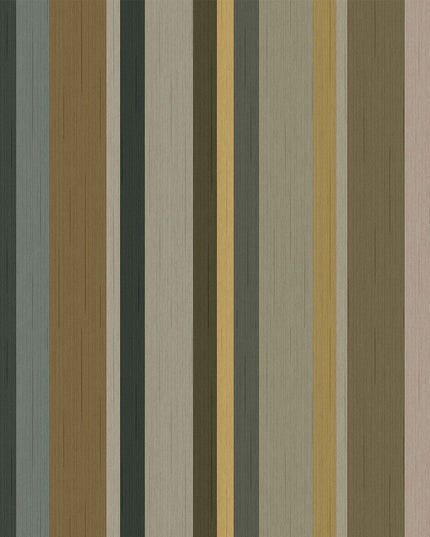 351261 Eijffinger Magnifique Painterly - Dit behang is subtiel gestreept met aardse tinten van bruin