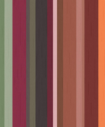 351262 Eijffinger Magnifique Painterly - Dit behang is opgebouwd uit warme strepen in rood
