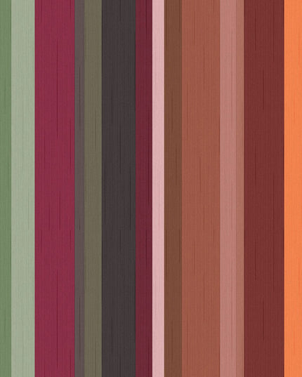 351262 Eijffinger Magnifique Painterly - Dit behang is opgebouwd uit warme strepen in rood