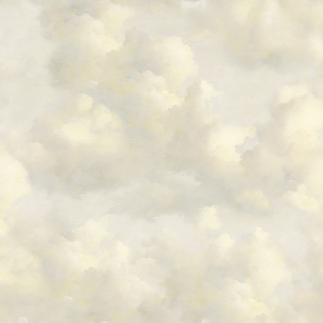 351282 Eijffinger Magnifique Cumulius Afterglow - Dit behang is zacht en luchtig met een mix van beige