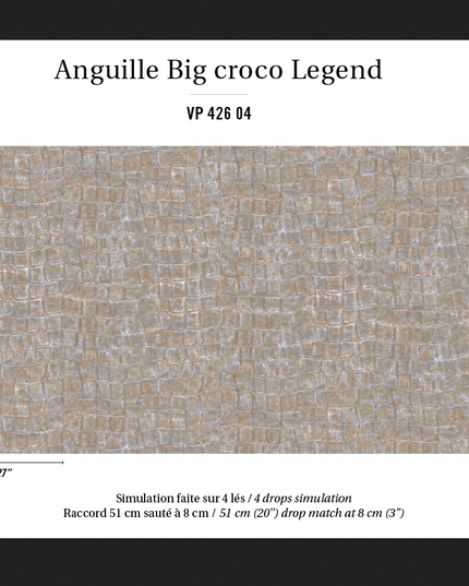 Big croco Elitis Anguille Big croco Legend VP 426 10