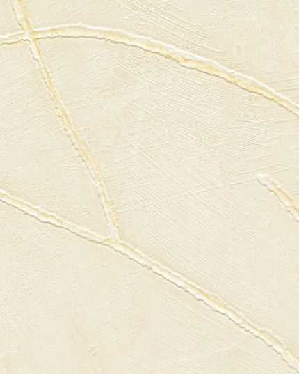 VP 1004 02 Elitis Kintsugi Kintsugi - Dit behang is subtiel beige met zachte crèmekleurige accenten en lichte gele tinten die samen een rustige en verfijnde uitstraling creëren.