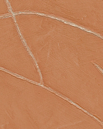 VP 1004 35 Elitis Kintsugi Kintsugi - Dit behang is warm van tint met een combinatie van zacht oranje en lichtbruine schakeringen