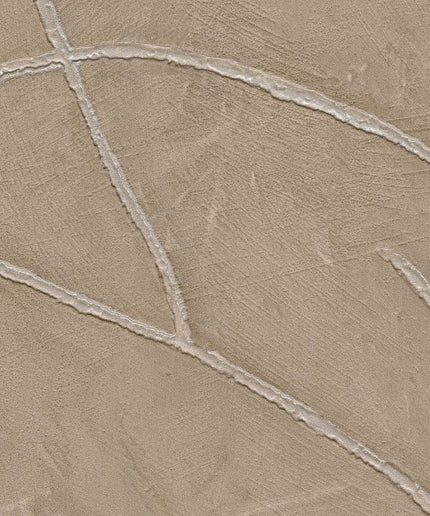 VP 1004 61 Elitis Kintsugi Kintsugi - Dit behang is vooral uitgevoerd in warme beige- en taupetinten met subtiele accenten van lichtgrijs.