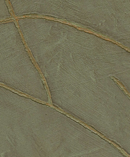 VP 1004 62 Elitis Kintsugi Kintsugi - Dit behang is een subtiele mix van zachte groentinten met accenten van bruin en beige