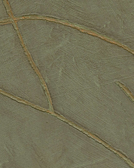 VP 1004 62 Elitis Kintsugi Kintsugi - Dit behang is een subtiele mix van zachte groentinten met accenten van bruin en beige