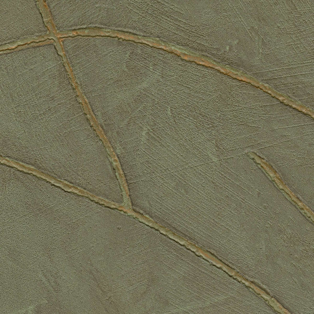 VP 1004 62 Elitis Kintsugi Kintsugi - Dit behang is een subtiele mix van zachte groentinten met accenten van bruin en beige